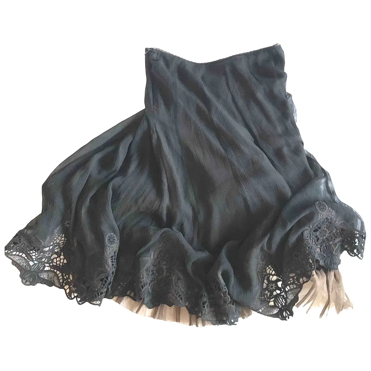 Silk mid-length skirt Elie Tahari