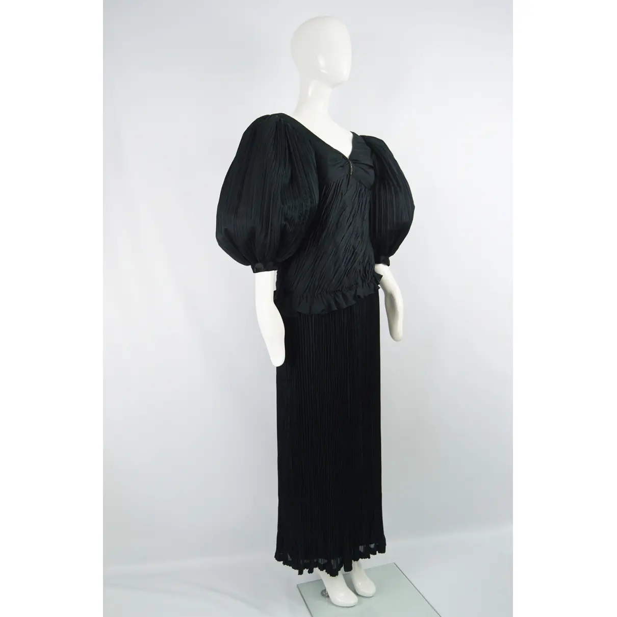 Silk maxi dress Emanuel Ungaro - Vintage
