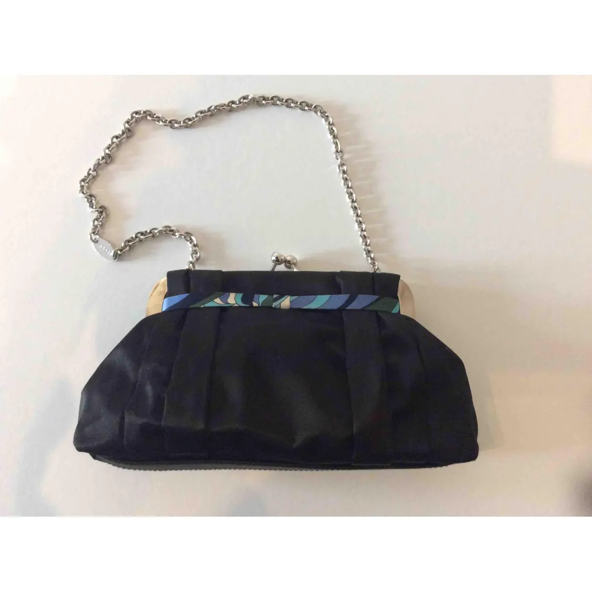 Emilio Pucci Silk clutch bag for sale