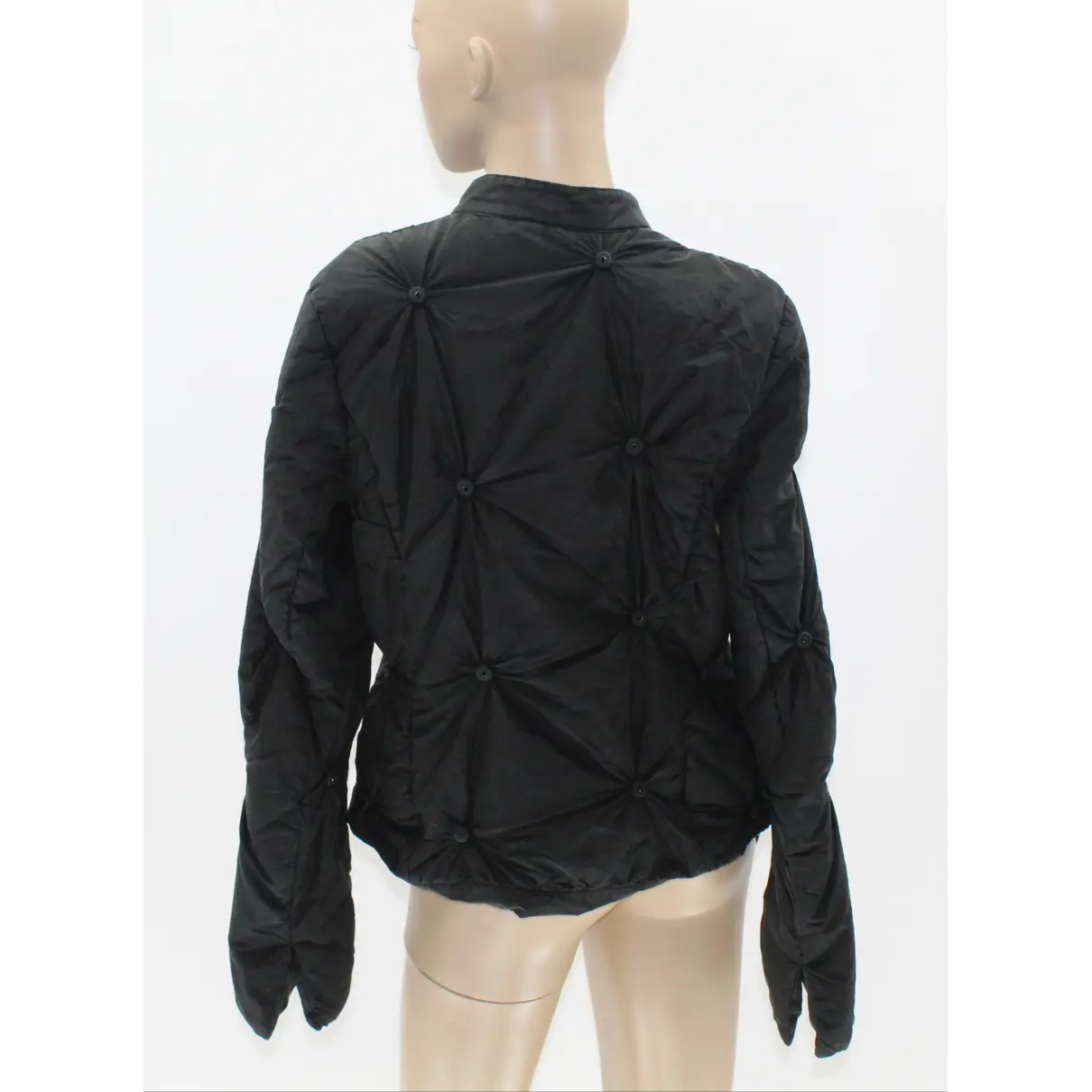 Buy Emporio Armani Silk biker jacket online