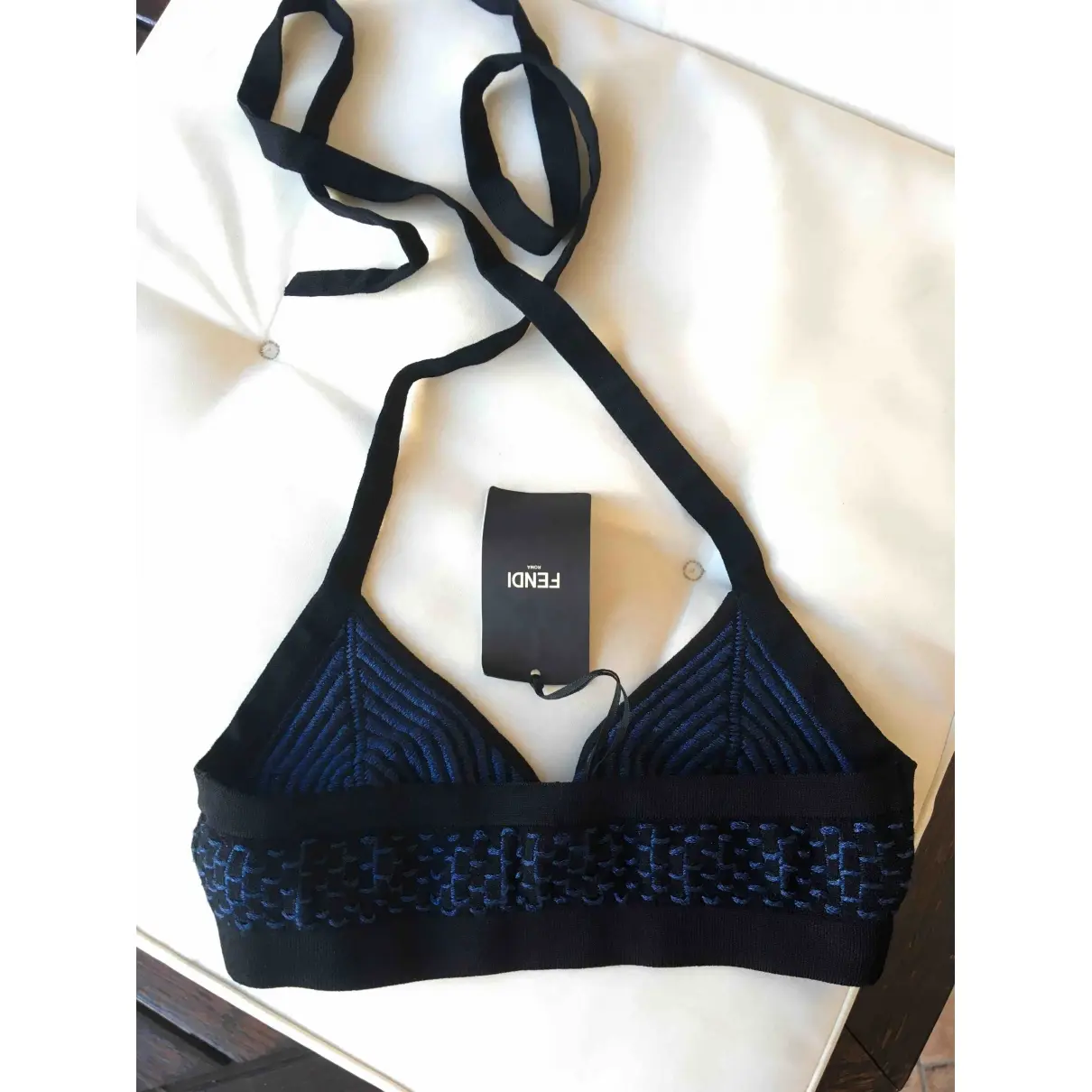 Buy Fendi Silk two-piece swimsuit online