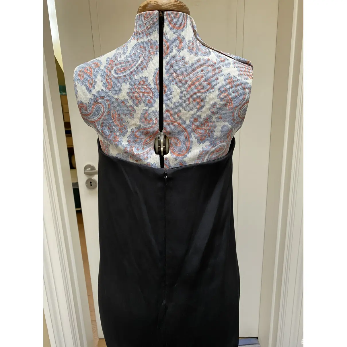 Silk mid-length dress Freda