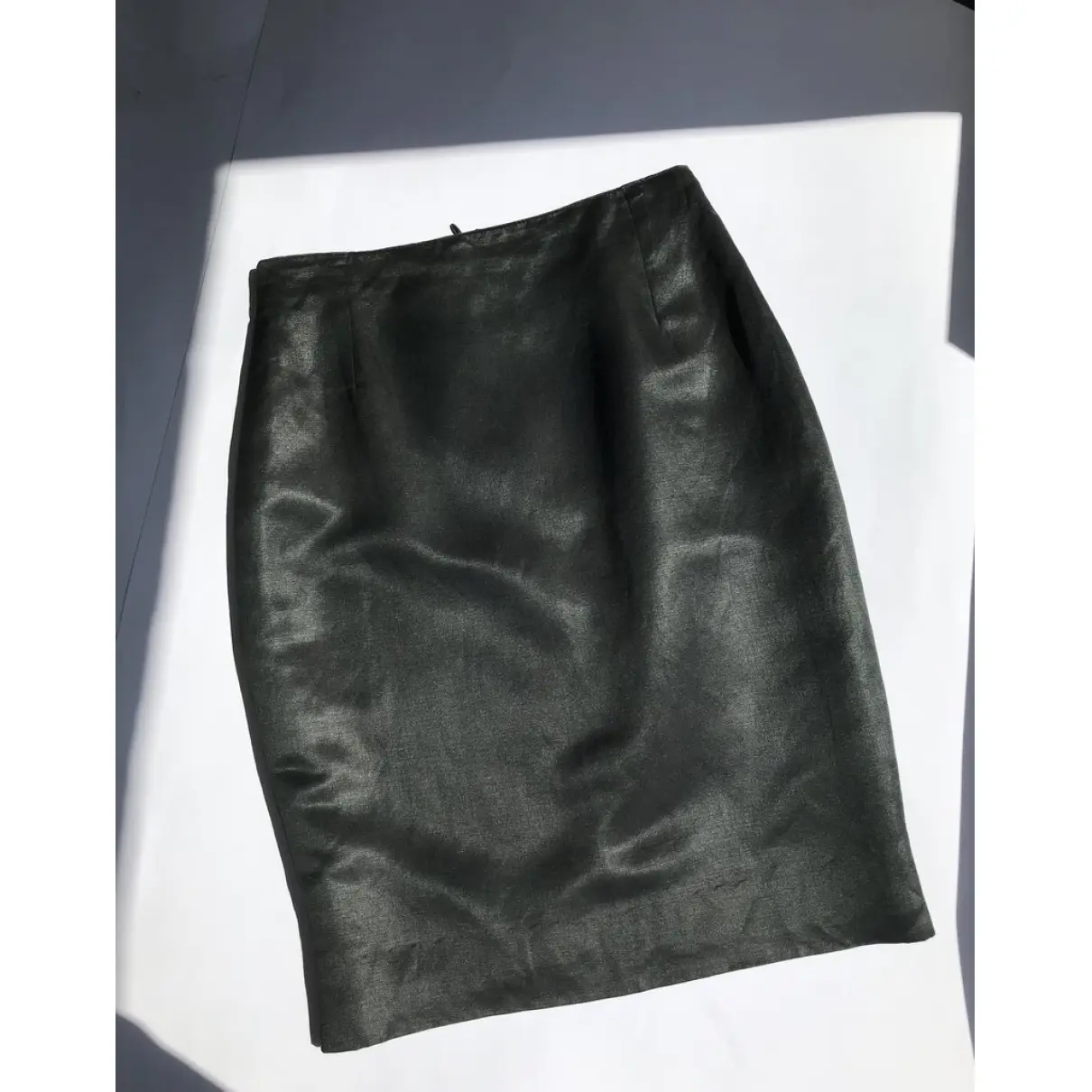 Silk mini skirt Gianni Versace - Vintage