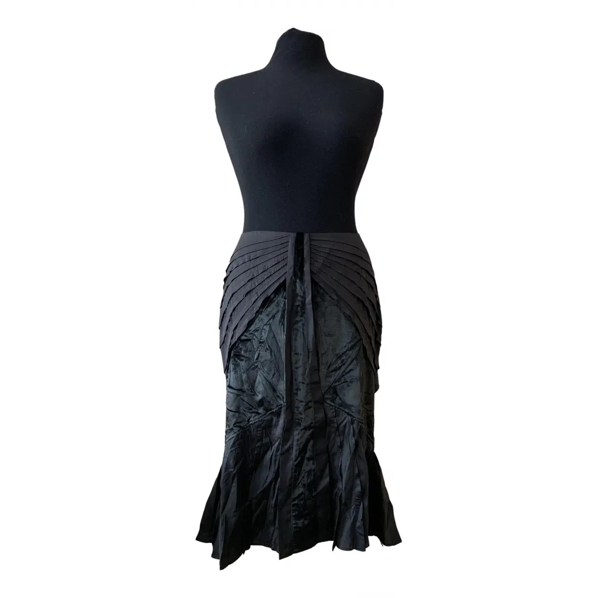 Buy Gucci Silk mid-length skirt online