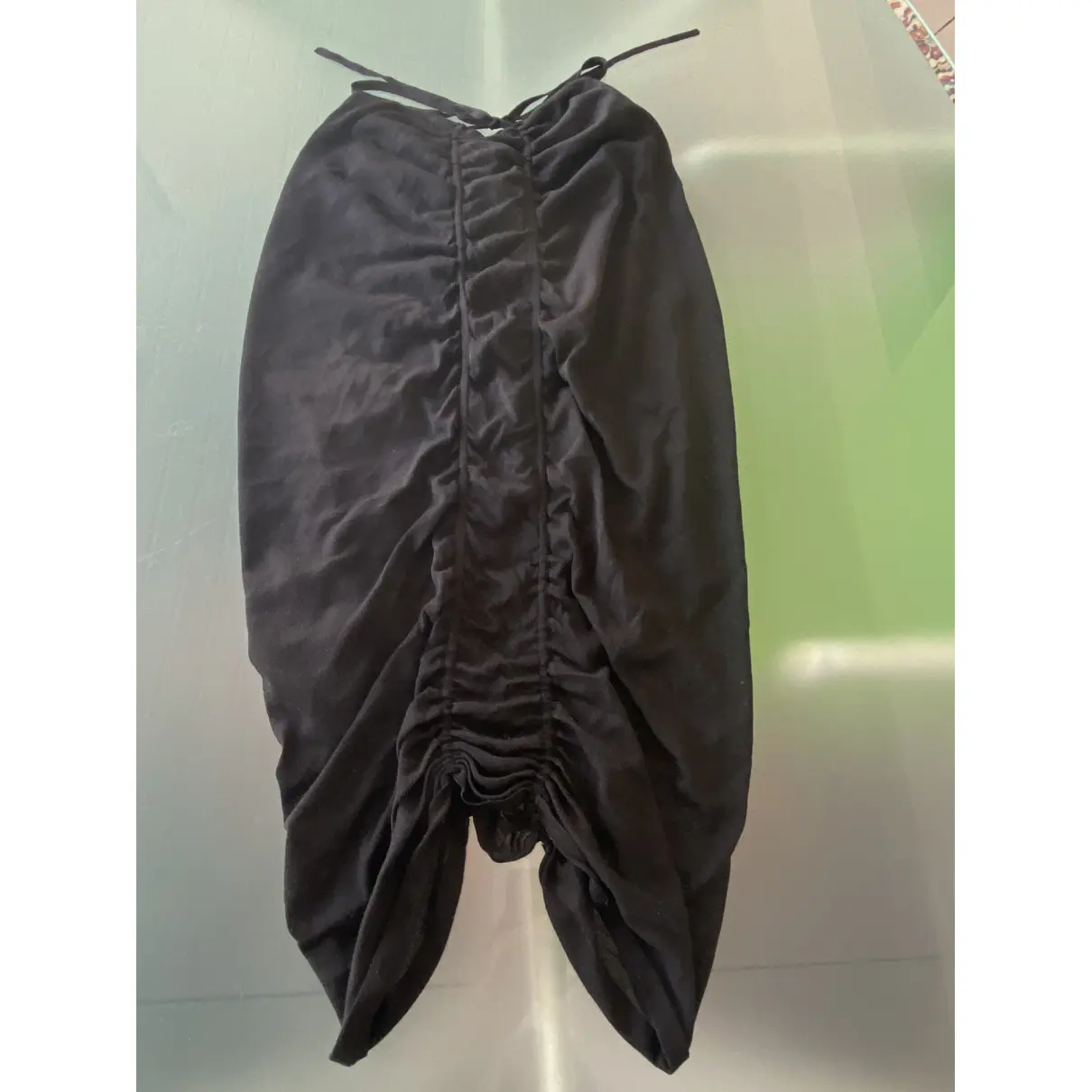 Silk mid-length skirt Gucci - Vintage
