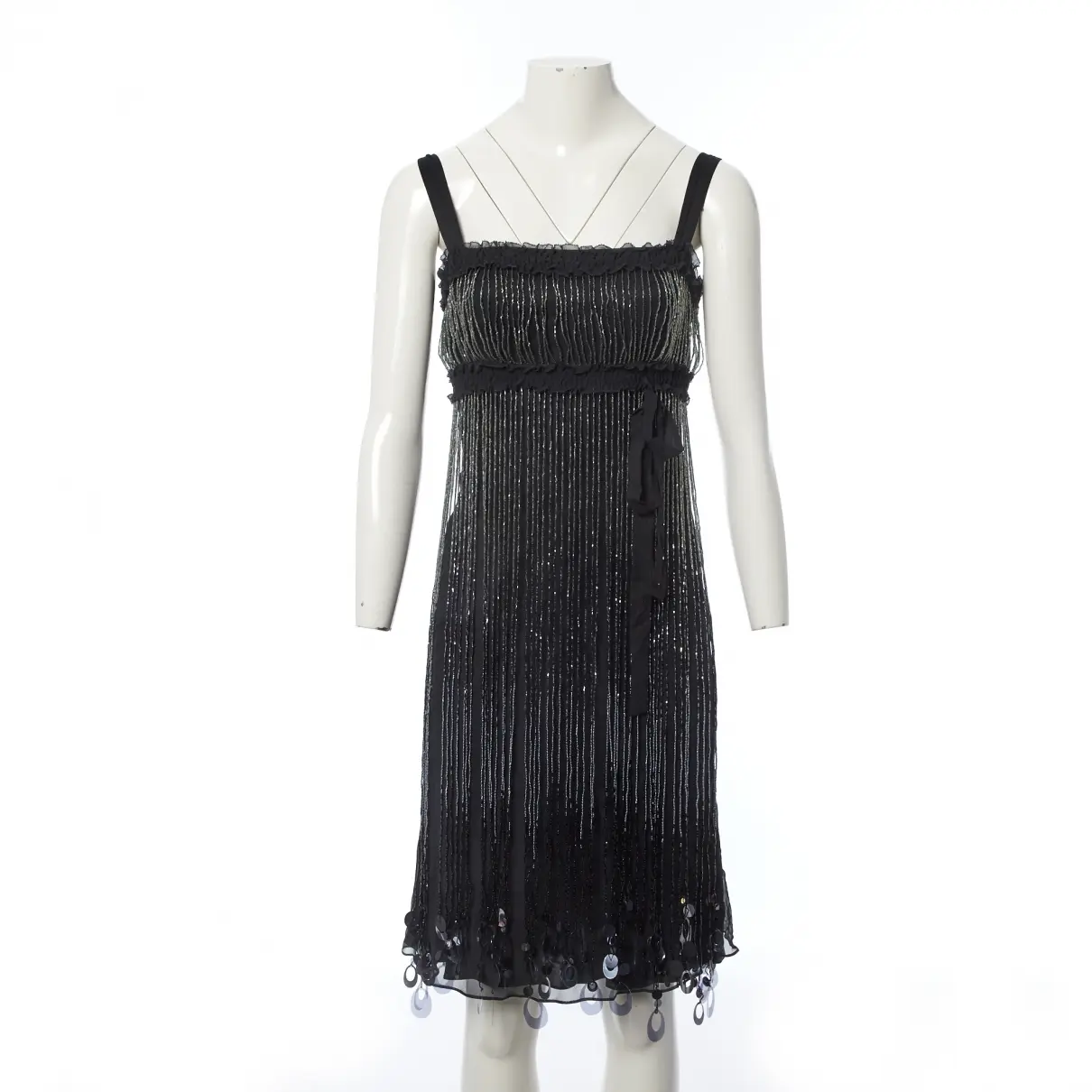 Black sequin dress Jenny Packham