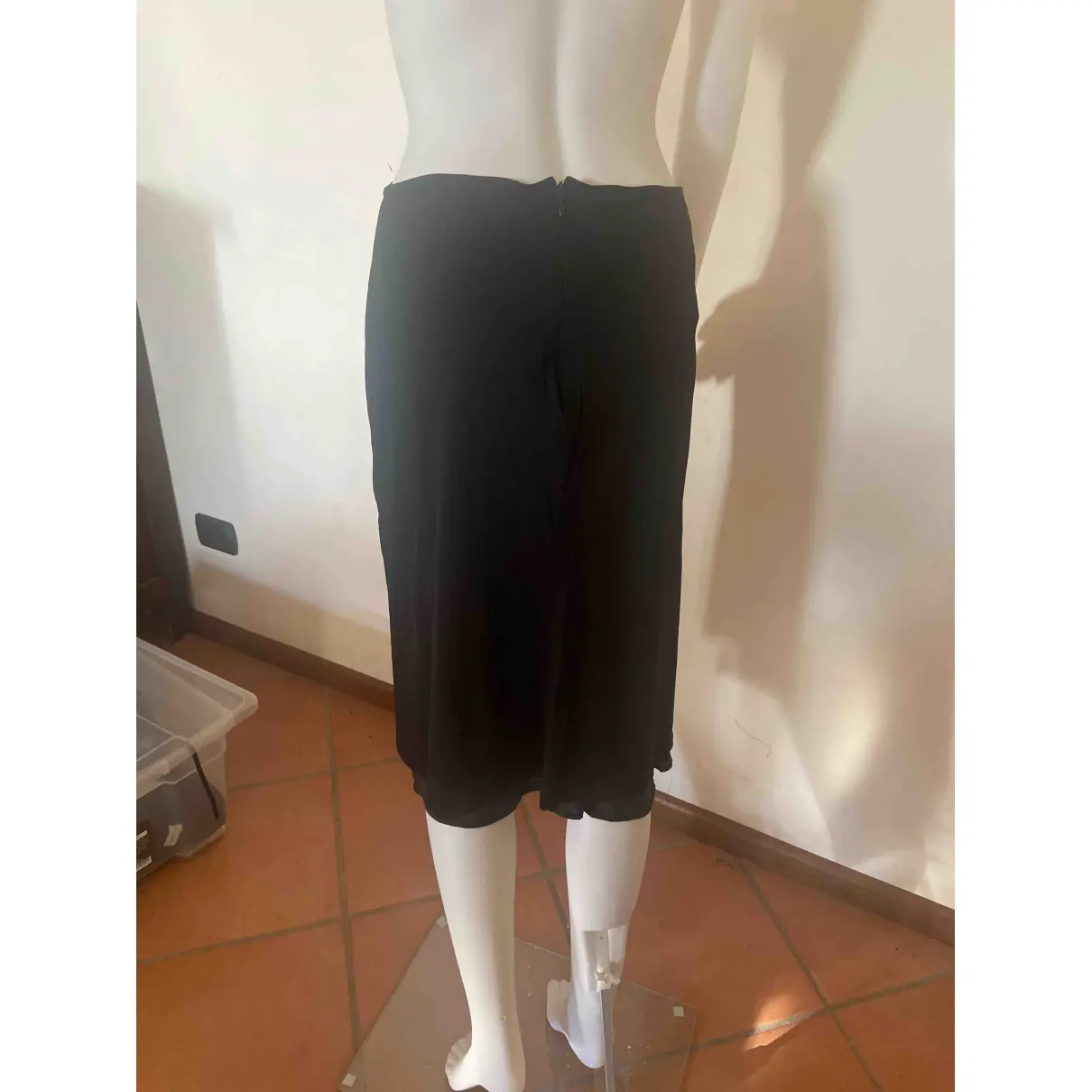 Buy Jil Sander Silk mid-length skirt online