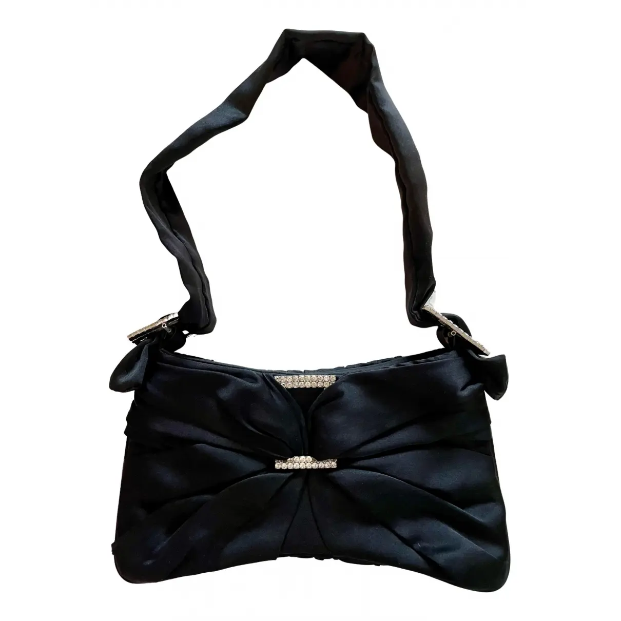 Silk handbag John Galliano - Vintage