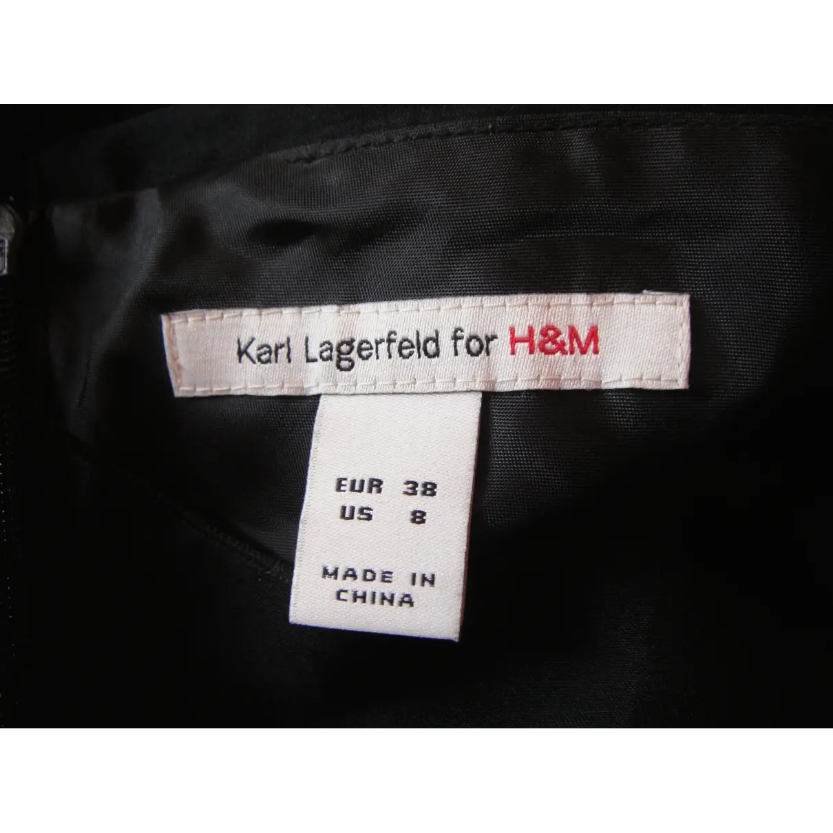 Buy Karl Lagerfeld Pour H&M Silk mid-length dress online
