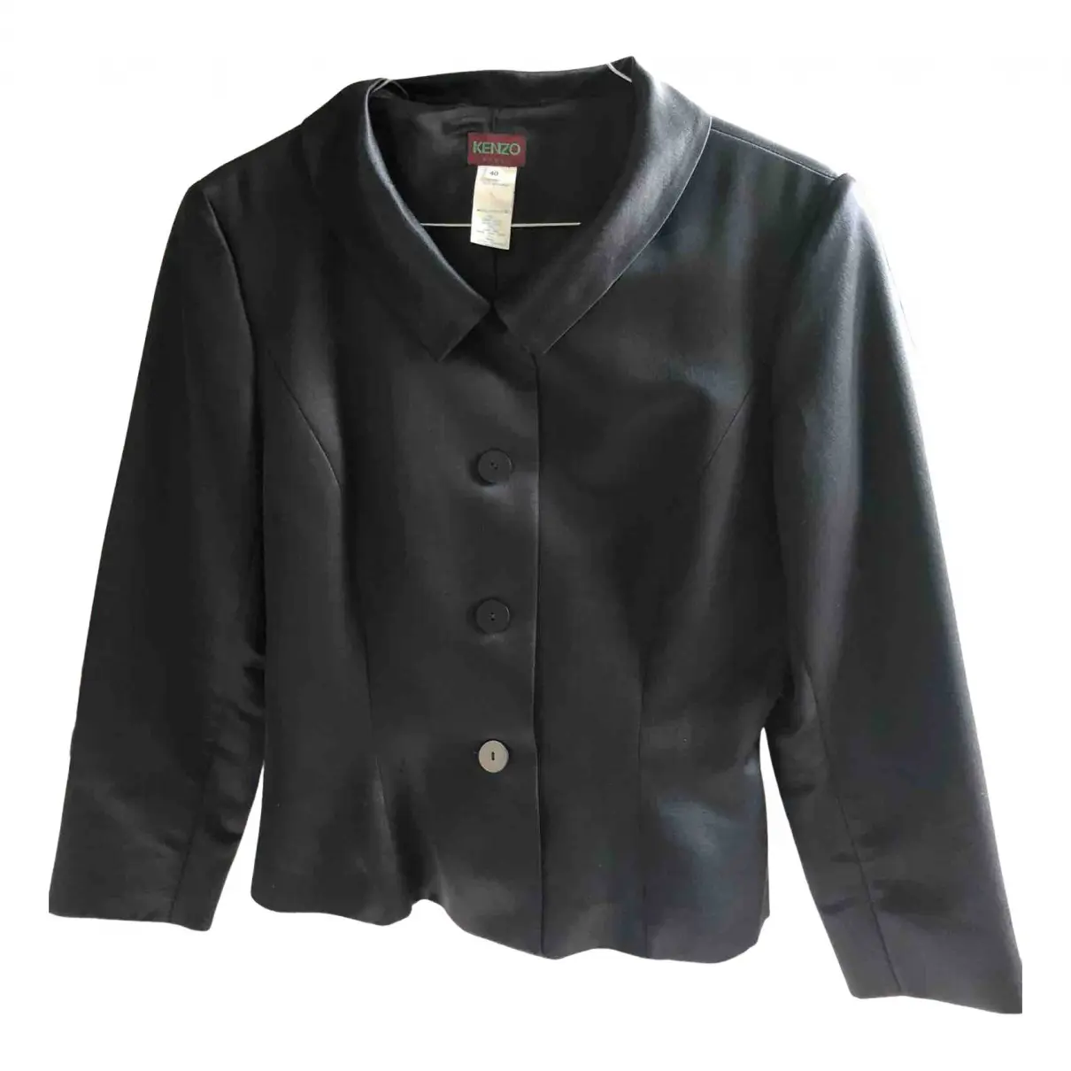 Silk suit jacket Kenzo - Vintage