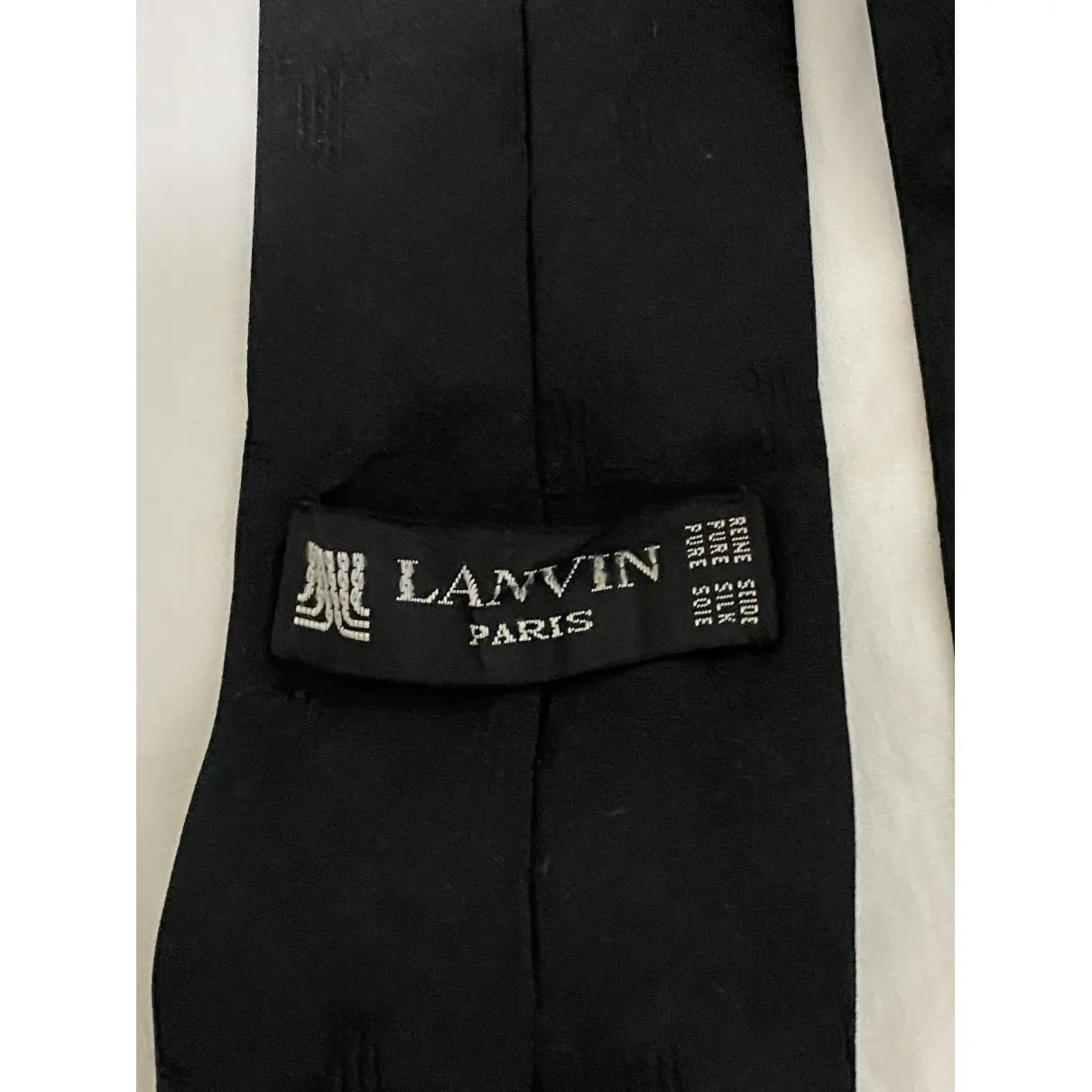Luxury Lanvin Ties Men - Vintage