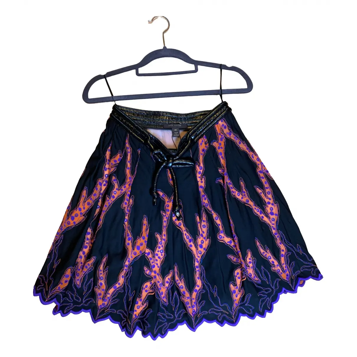 Silk mini skirt Louis Vuitton