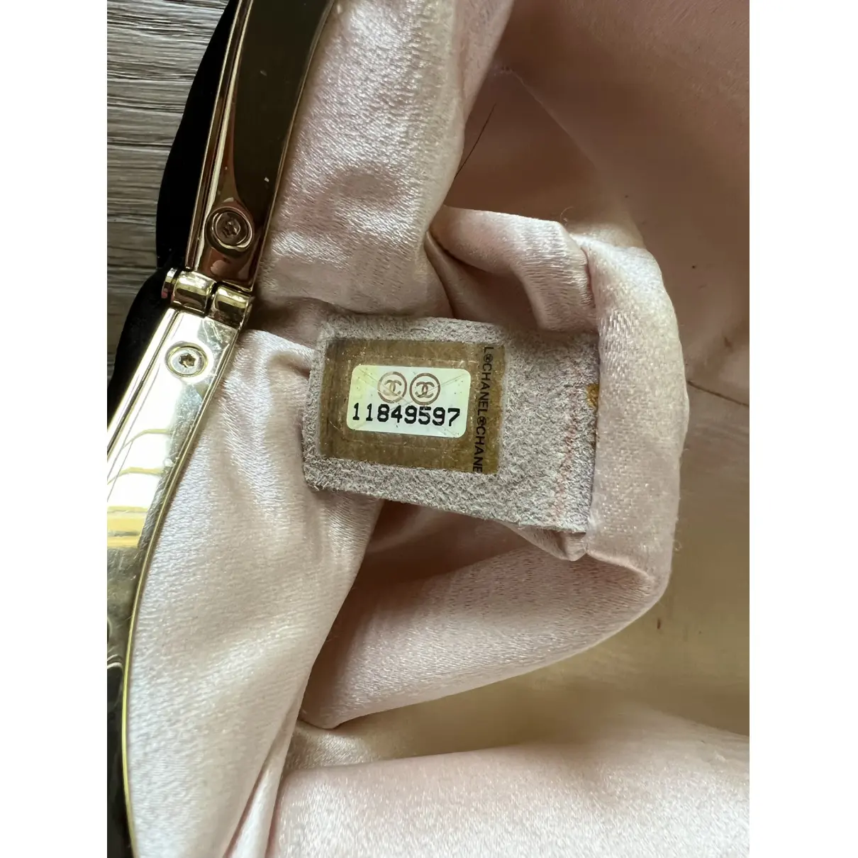 Mademoiselle silk clutch bag Chanel - Vintage