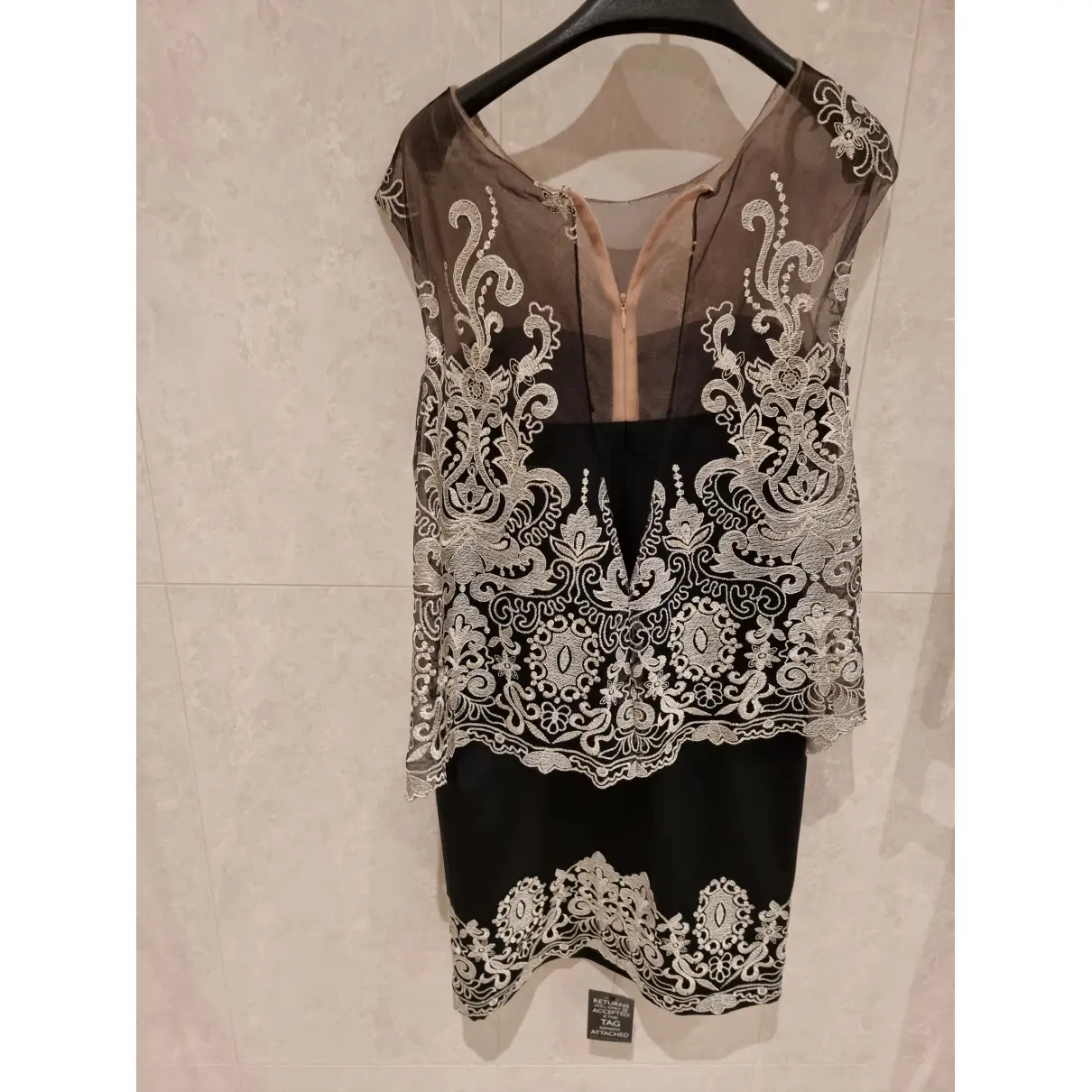 Buy Marchesa Silk mid-length dress online