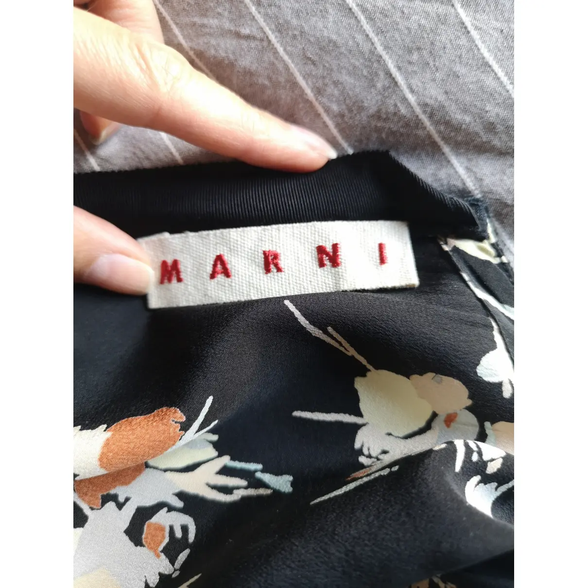 Silk maxi dress Marni