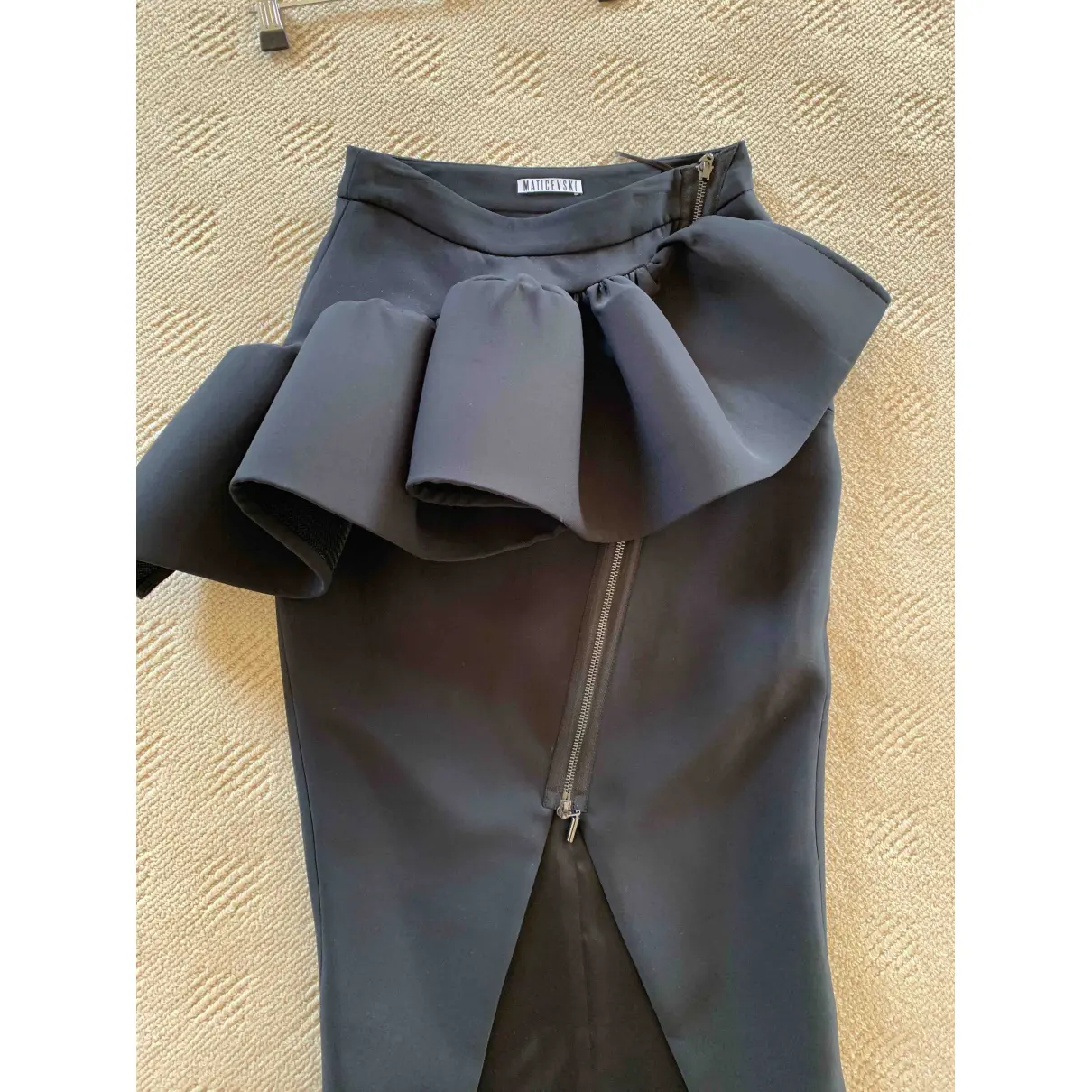 Silk mid-length skirt Maticevski