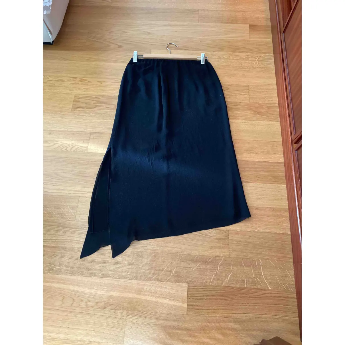 Buy Max Mara Silk mid-length skirt online