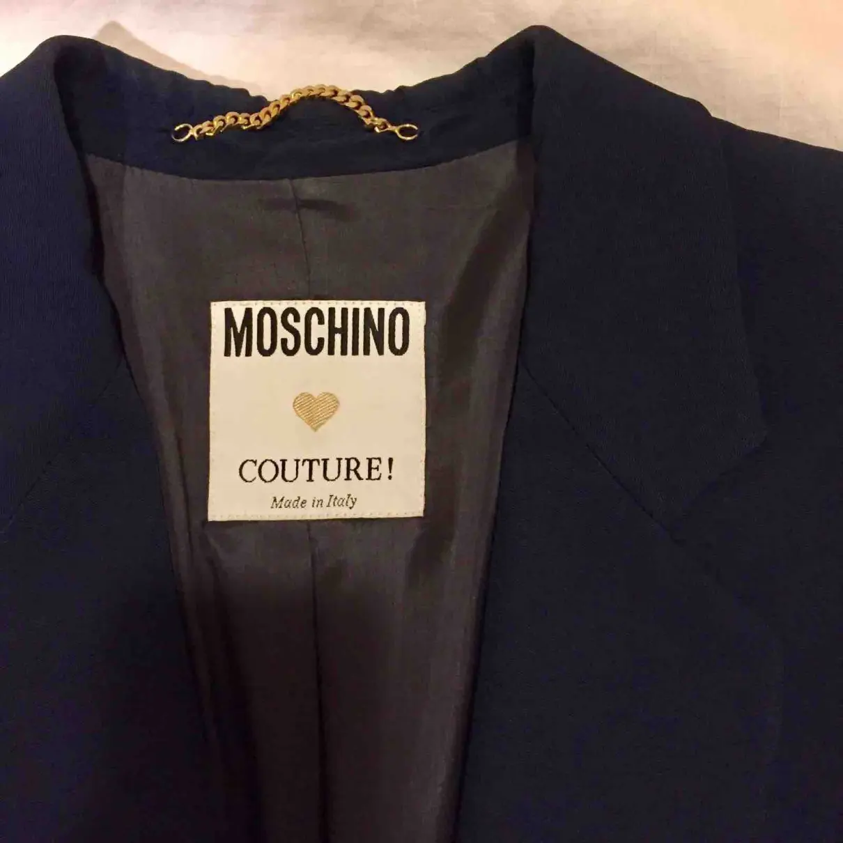 Silk blazer Moschino - Vintage
