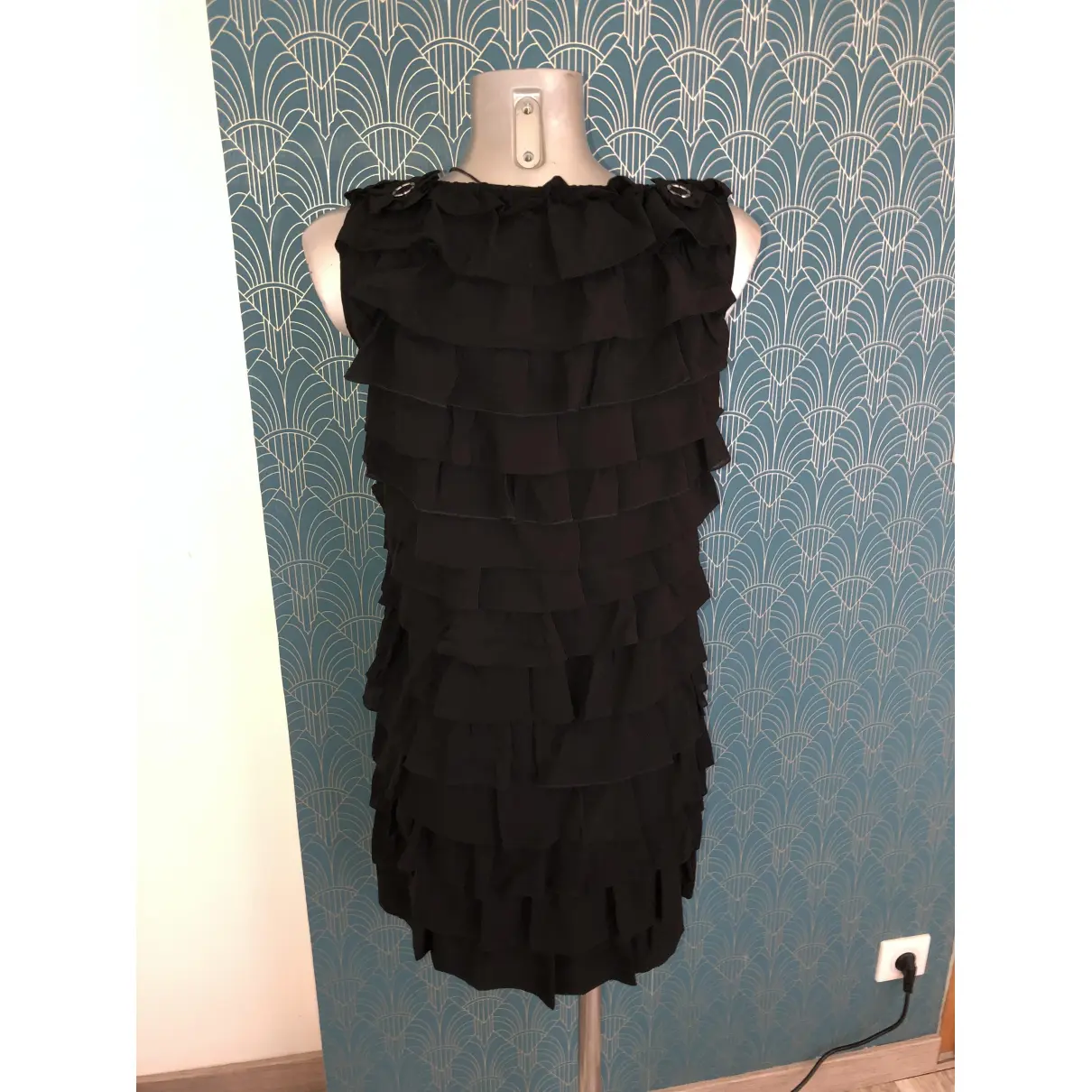 Buy Moschino Love Silk mid-length dress online