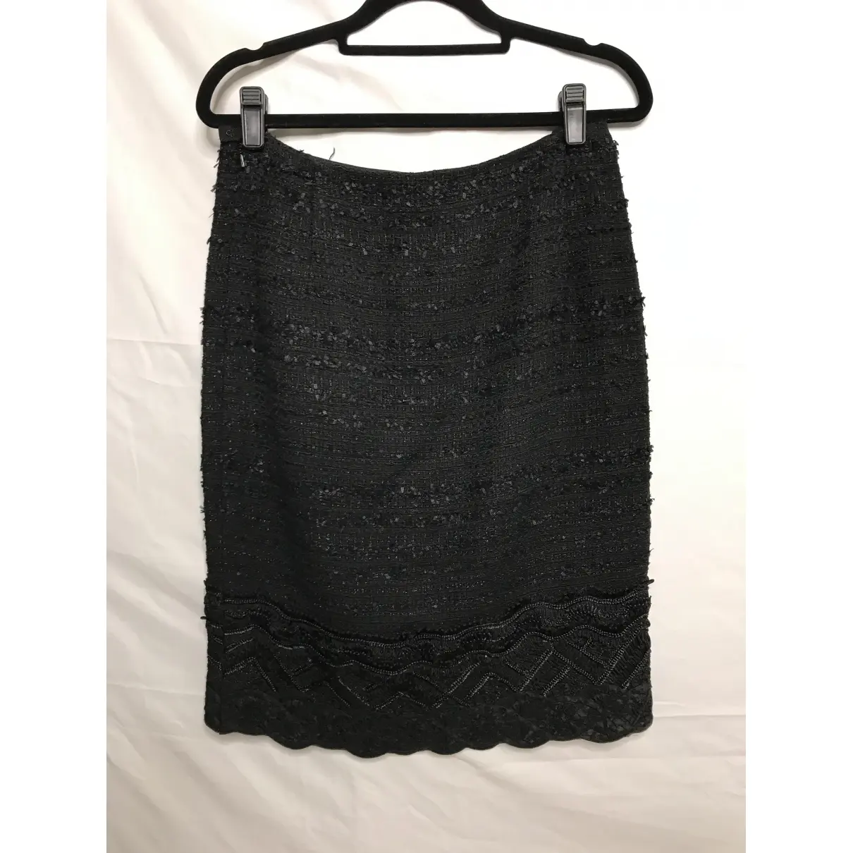 Oscar De La Renta Silk mid-length skirt for sale