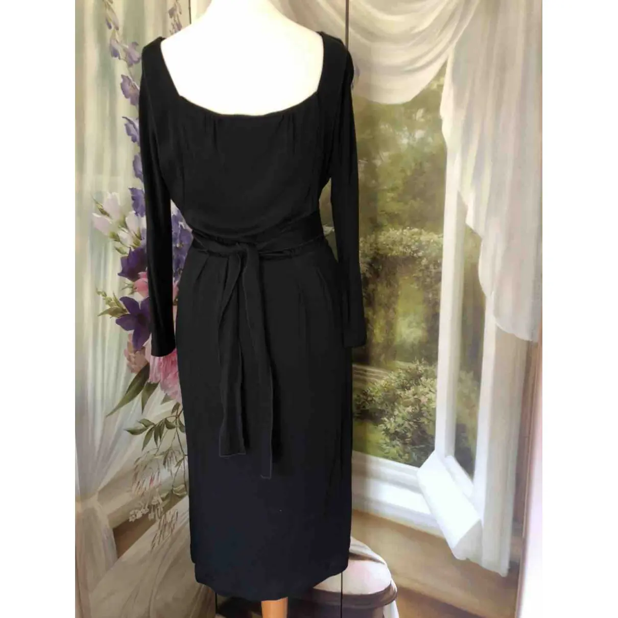 Buy Philosophy Di Alberta Ferretti Silk mid-length dress online