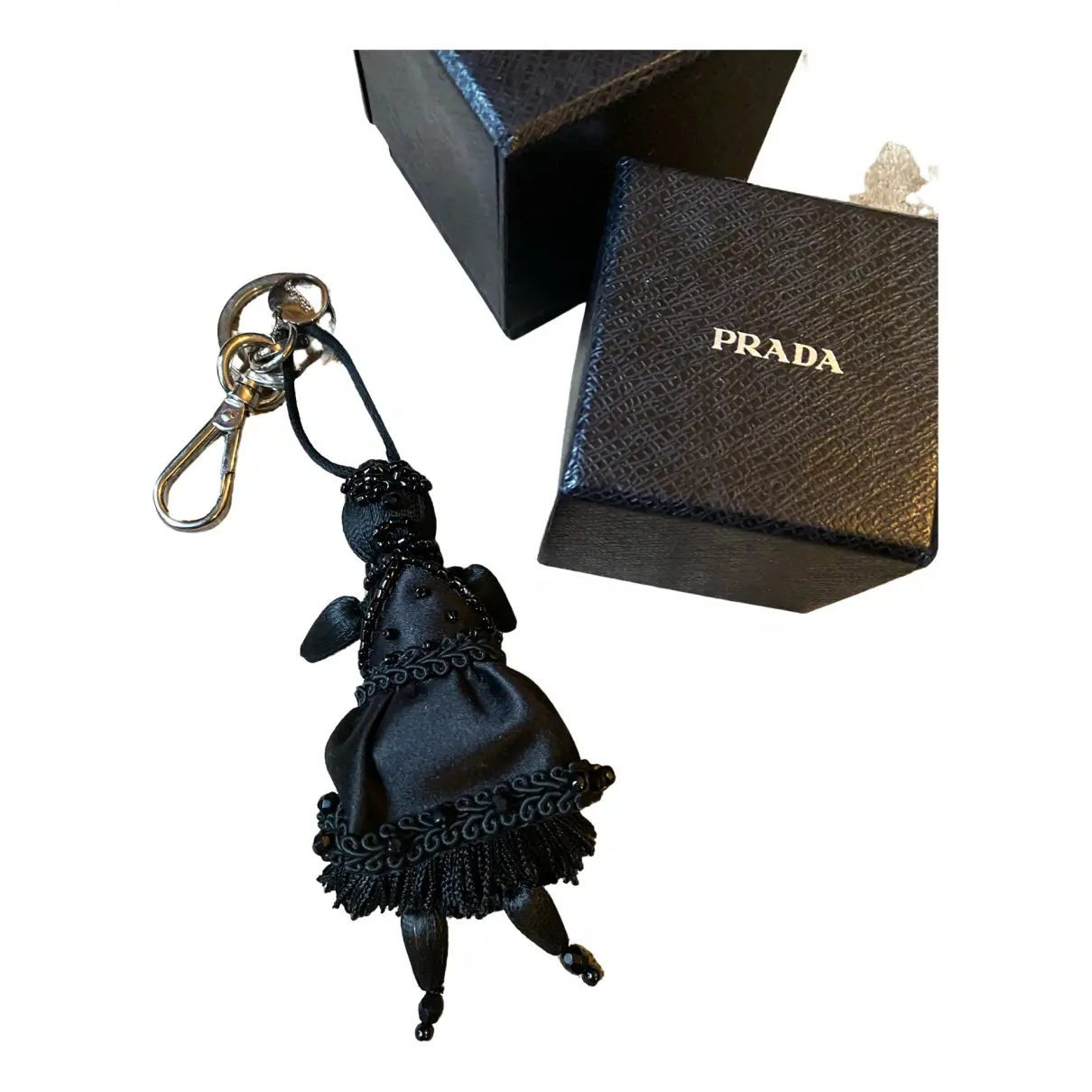 Silk bag charm Prada - Vintage