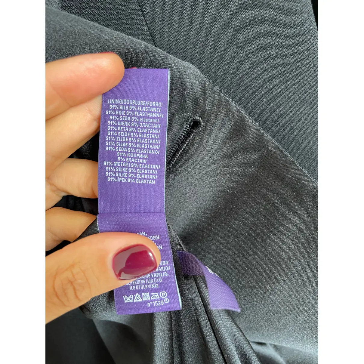 Silk blazer Ralph Lauren Purple Label