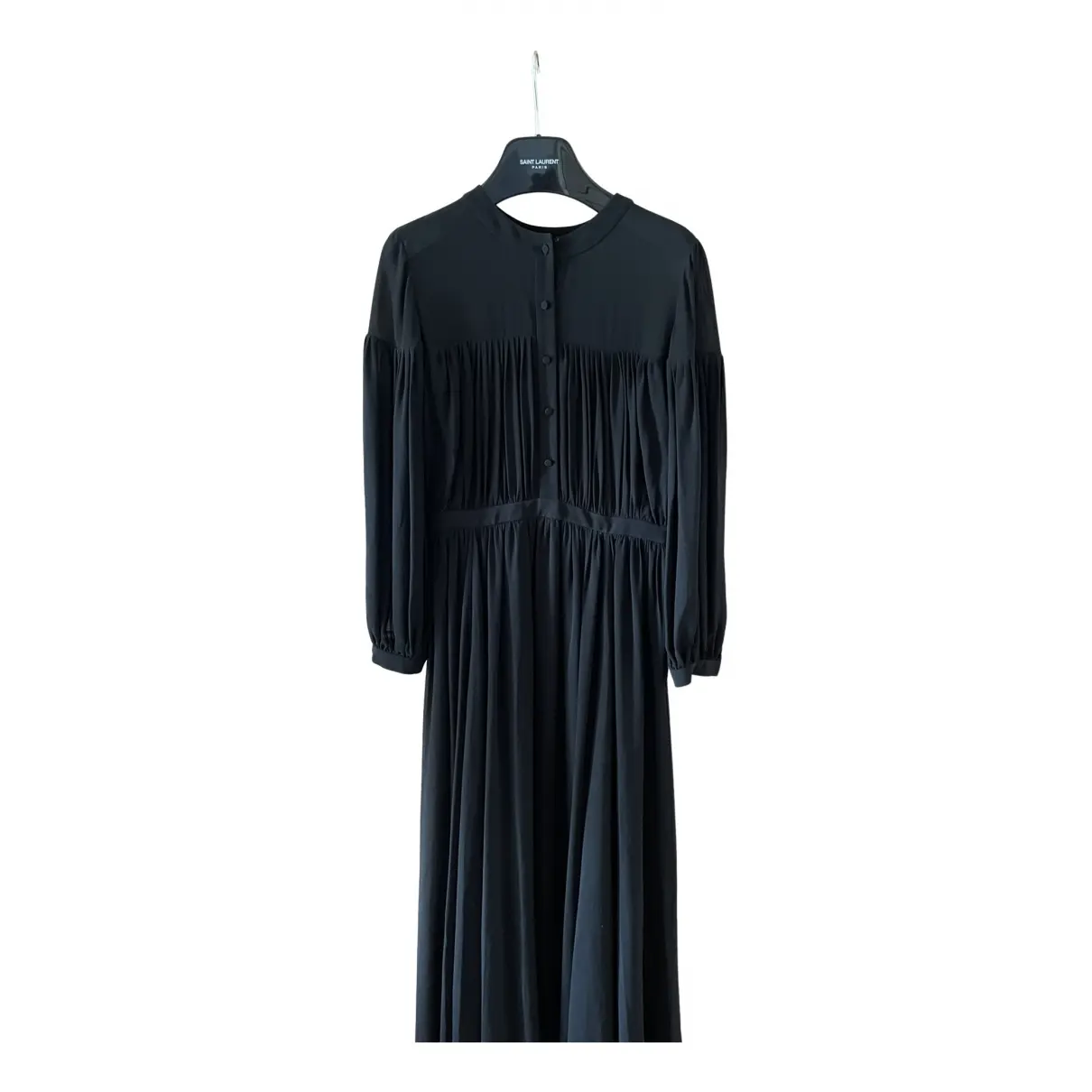 Silk maxi dress Saint Laurent
