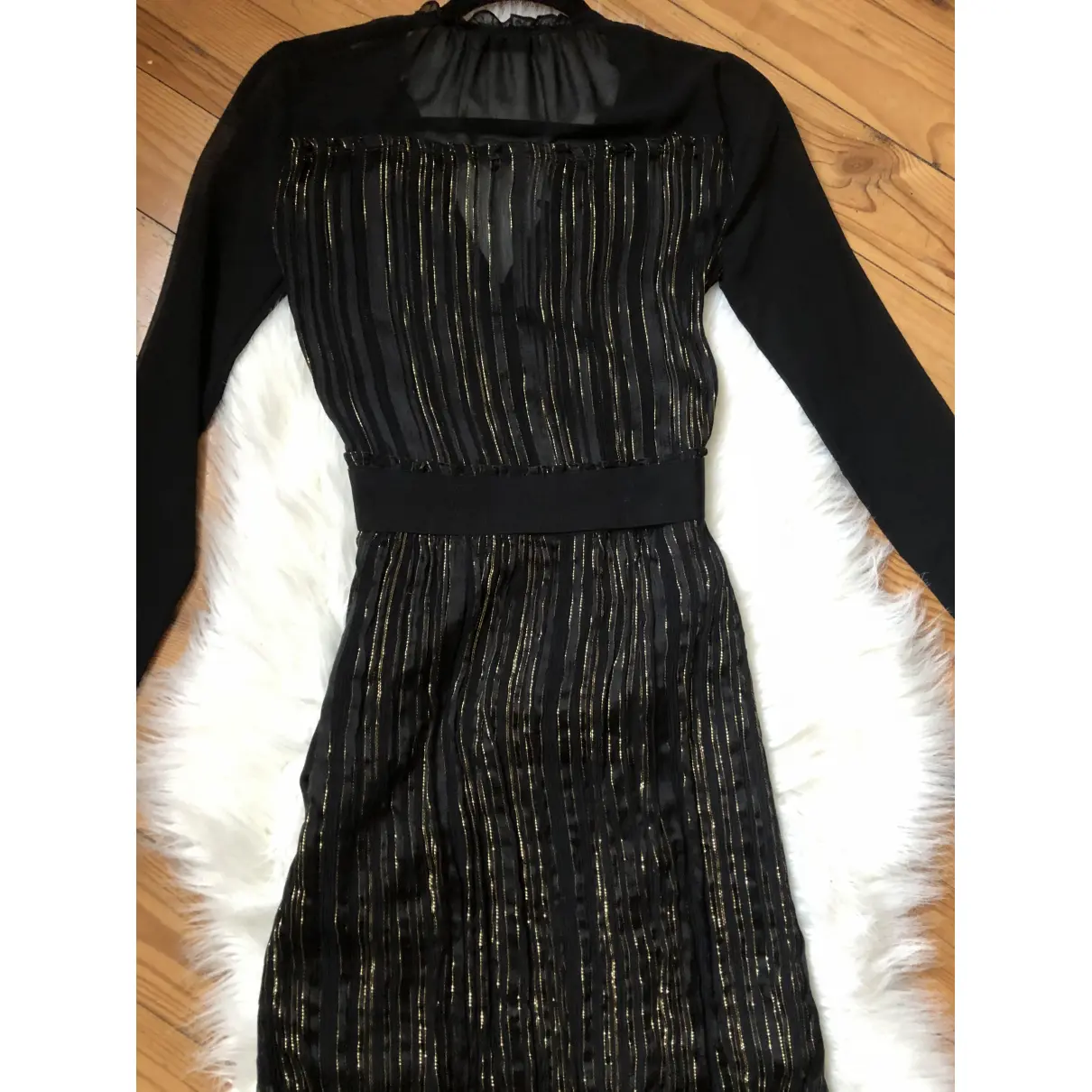Buy Sandro Silk mid-length dress online