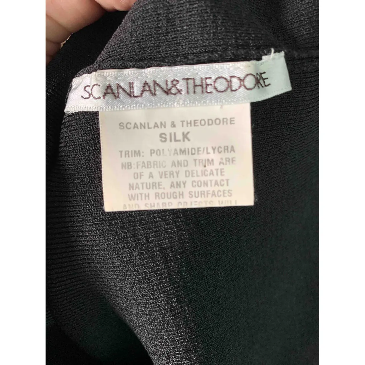 Silk mid-length dress Scanlan & Theodore
