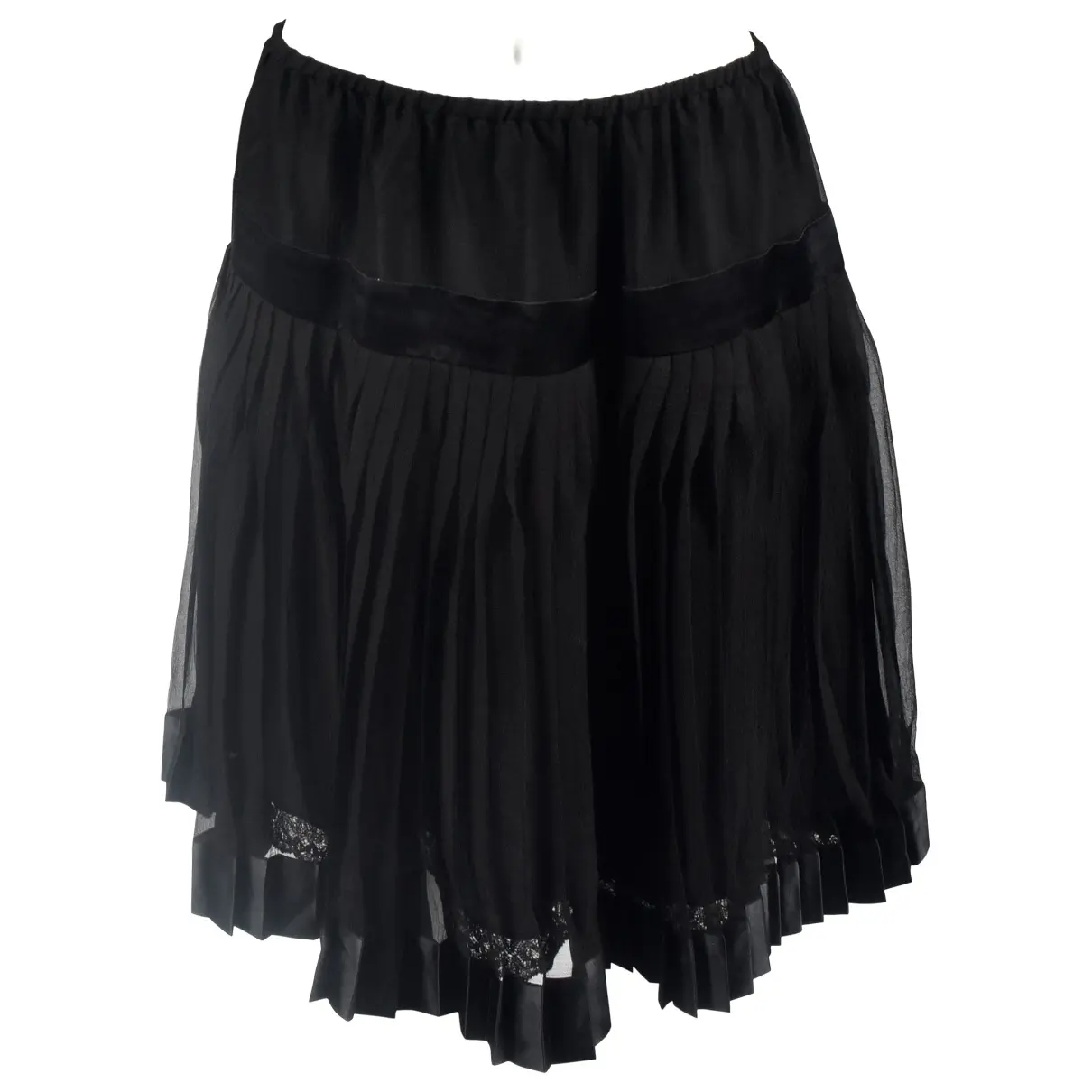 Black Silk Skirt Meadham Kirchhoff