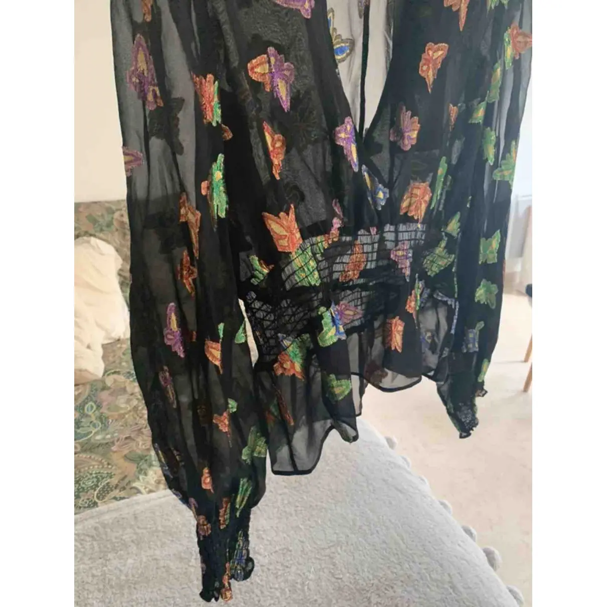 Spring Summer 2019 silk blouse The Kooples