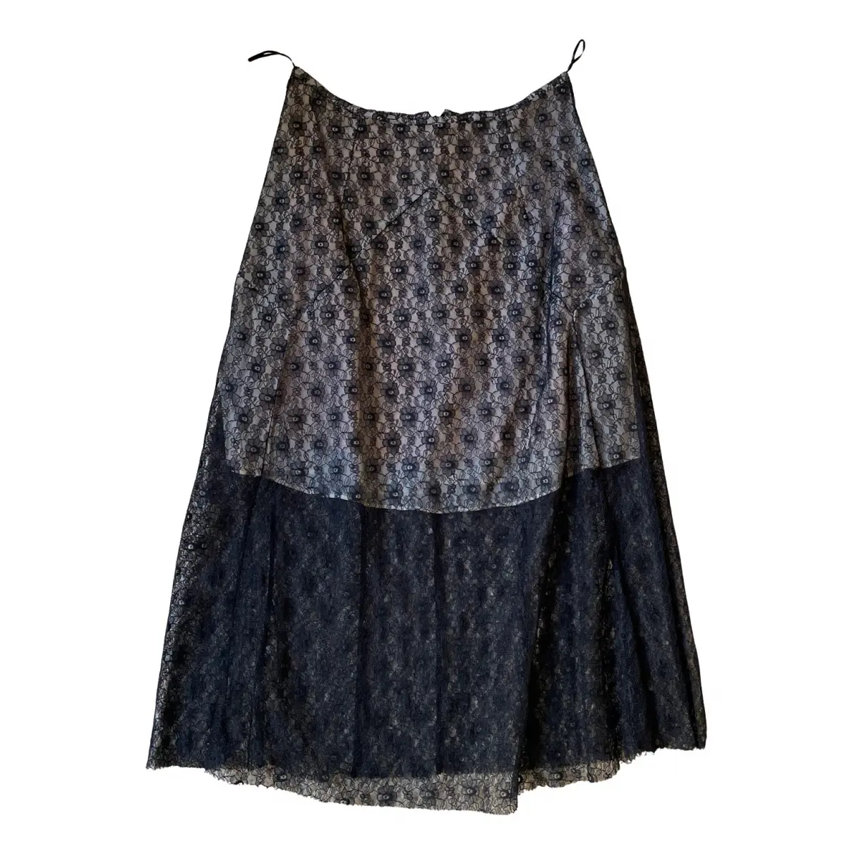 Silk mid-length skirt Stella McCartney