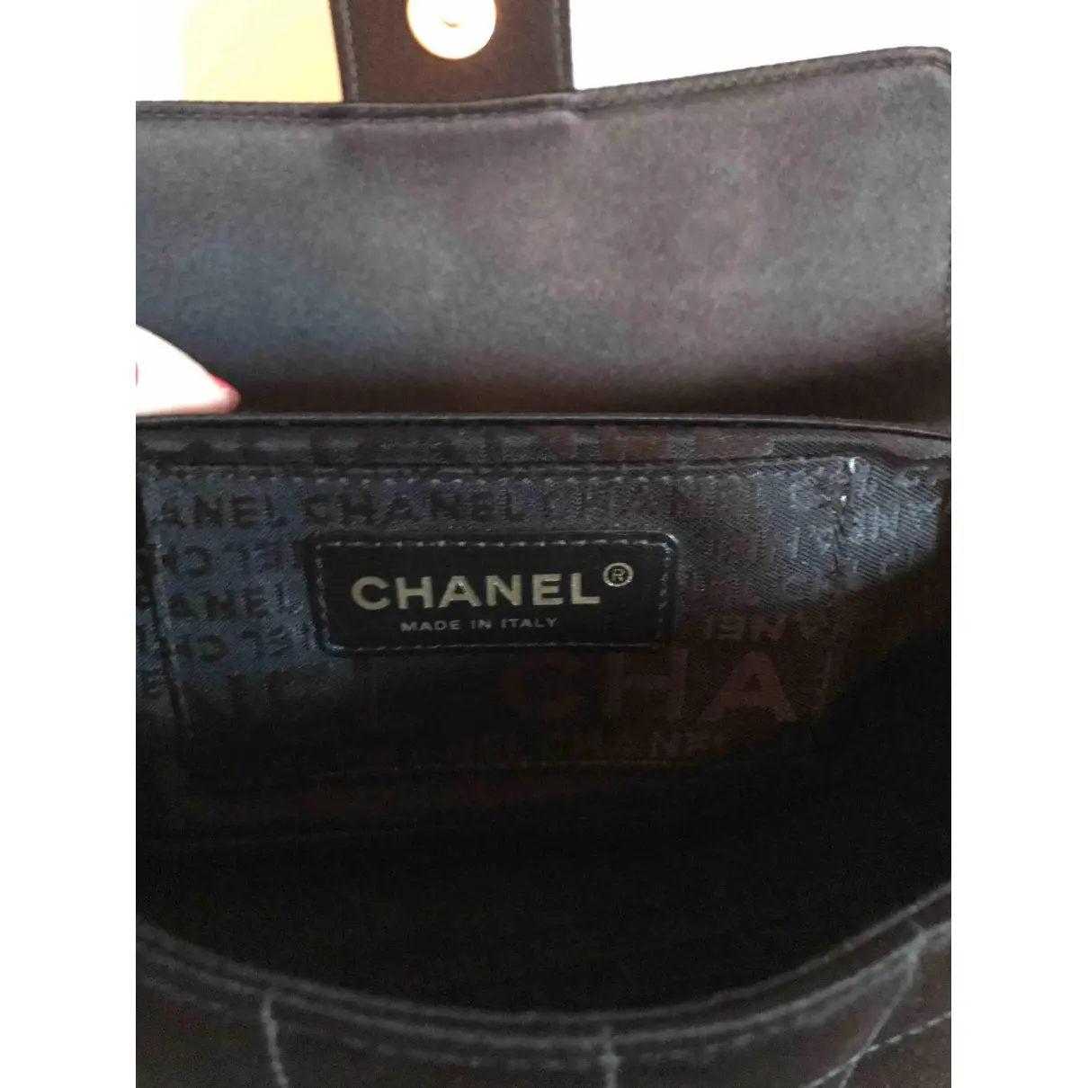Buy Chanel Timeless/Classique silk crossbody bag online - Vintage