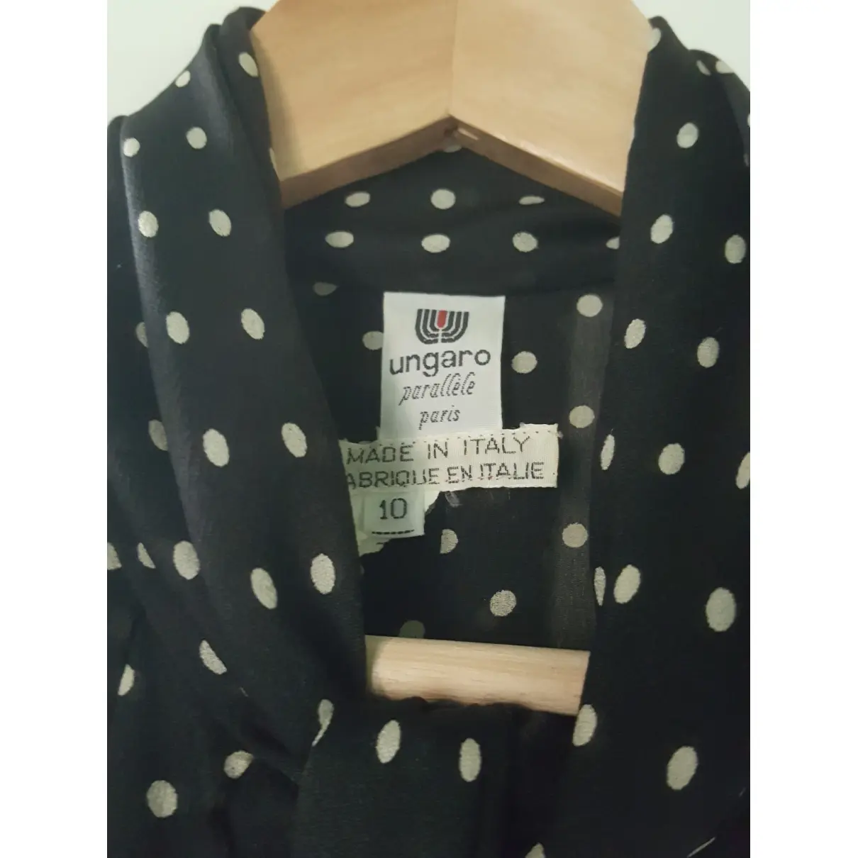 Ungaro Parallele Silk blouse for sale - Vintage
