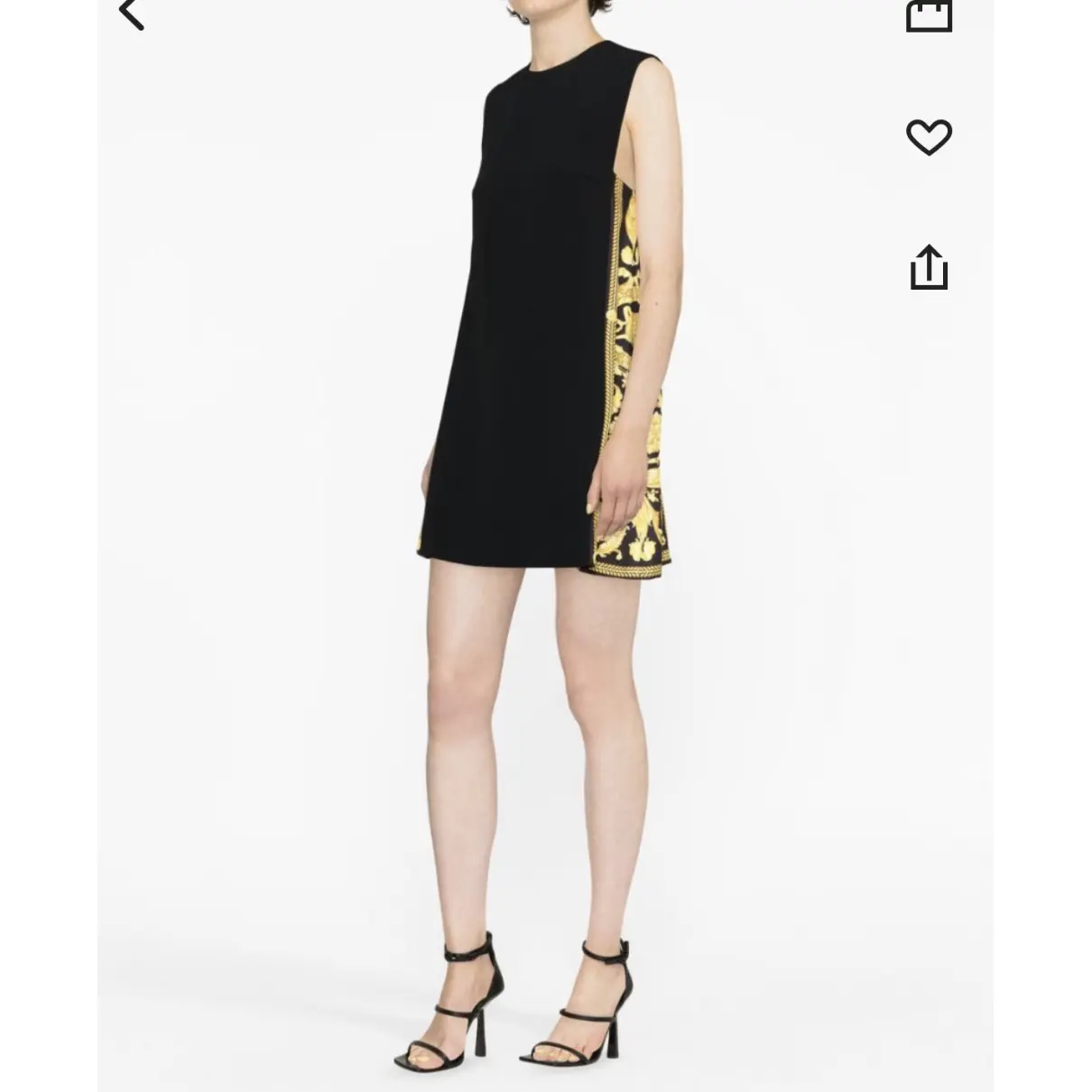 Buy Versace Silk mid-length dress online
