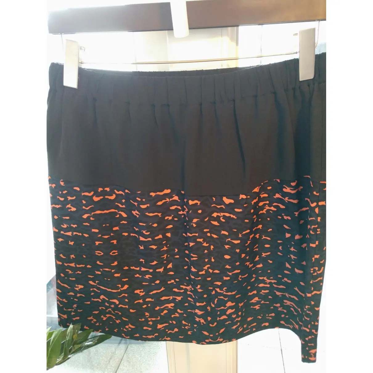 Silk mini skirt Virginie Castaway