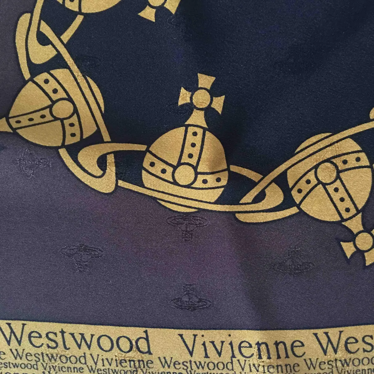 Buy Vivienne Westwood Silk neckerchief online - Vintage