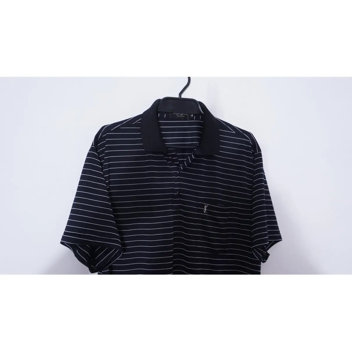 Silk polo shirt Yves Saint Laurent - Vintage