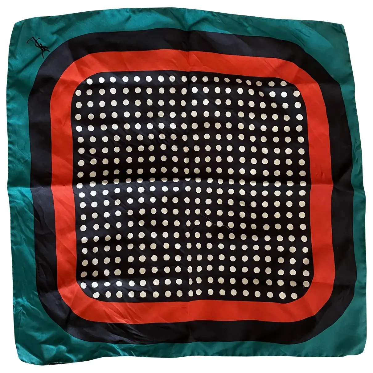 Silk scarf & pocket square Yves Saint Laurent - Vintage
