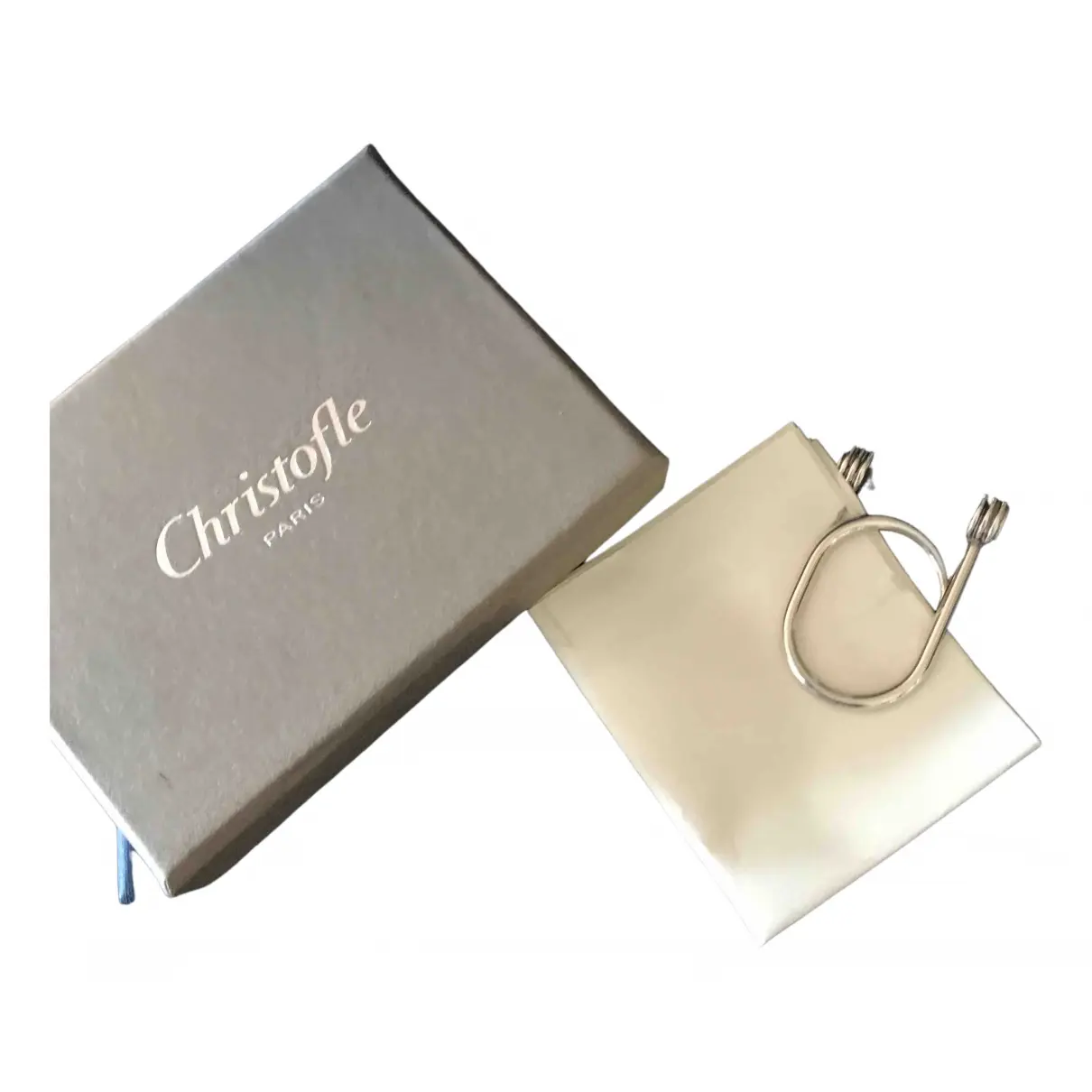 Silver money clip Christofle - Vintage