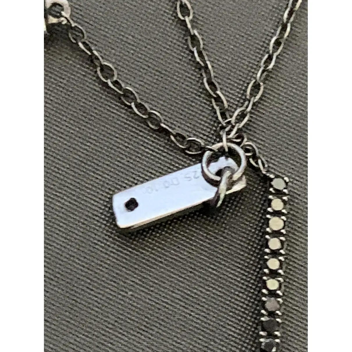 Gatsby silver necklace Messika