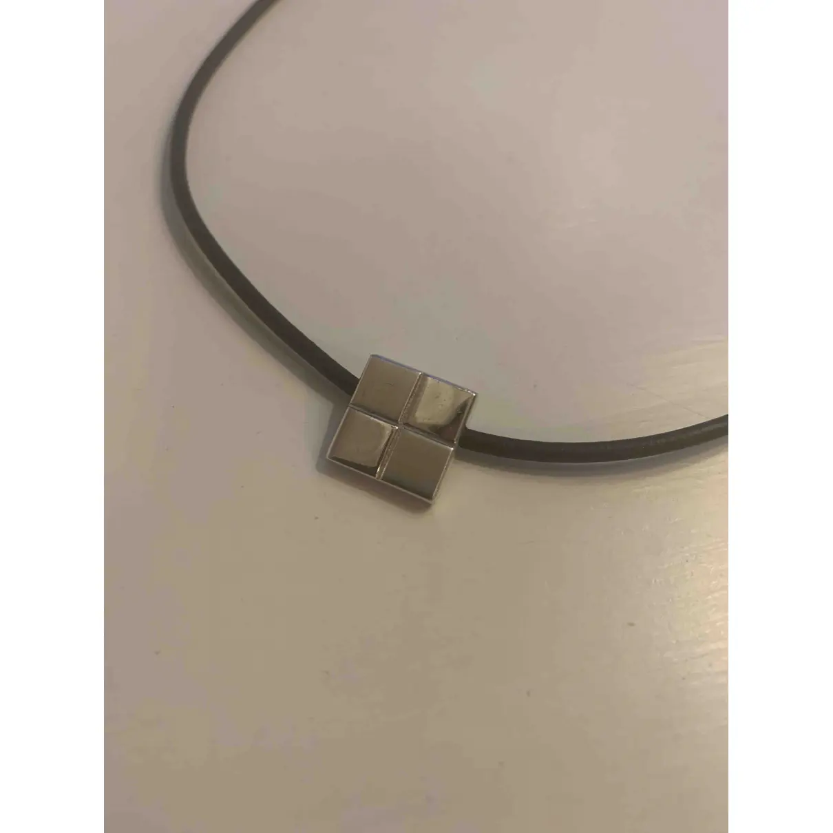 Buy Saint Laurent Silver necklace online