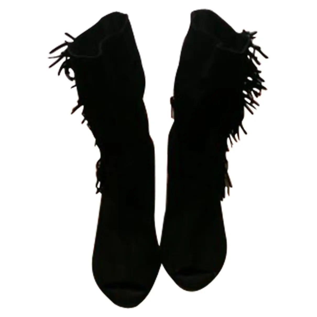 Black Suede Ankle boots Les Petites