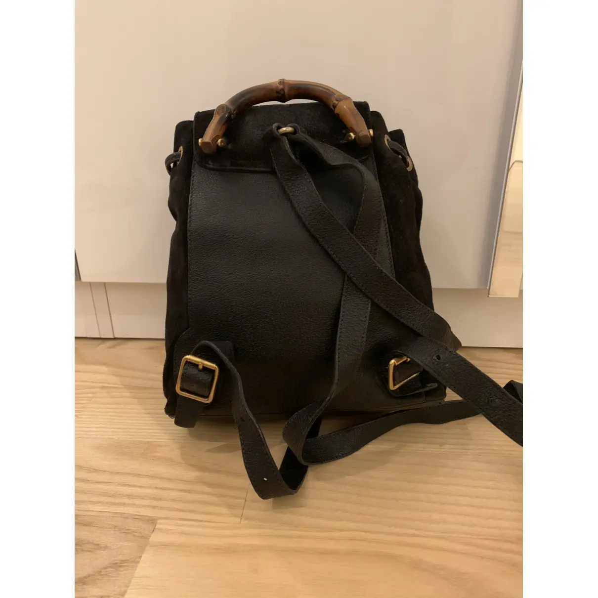 Buy Gucci Bamboo Tassel Oval backpack online
