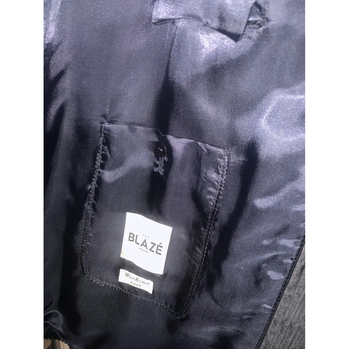Black Suede Jacket Blazé Milano