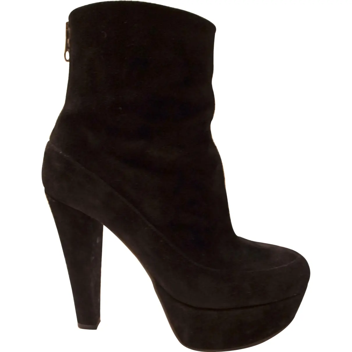 Black Suede Ankle boots Marni