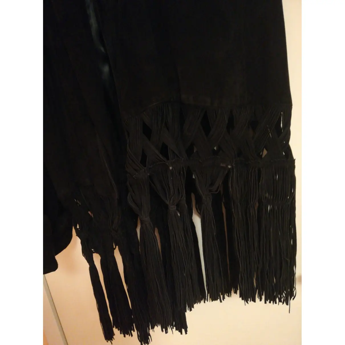 Black Suede Jacket Genny - Vintage