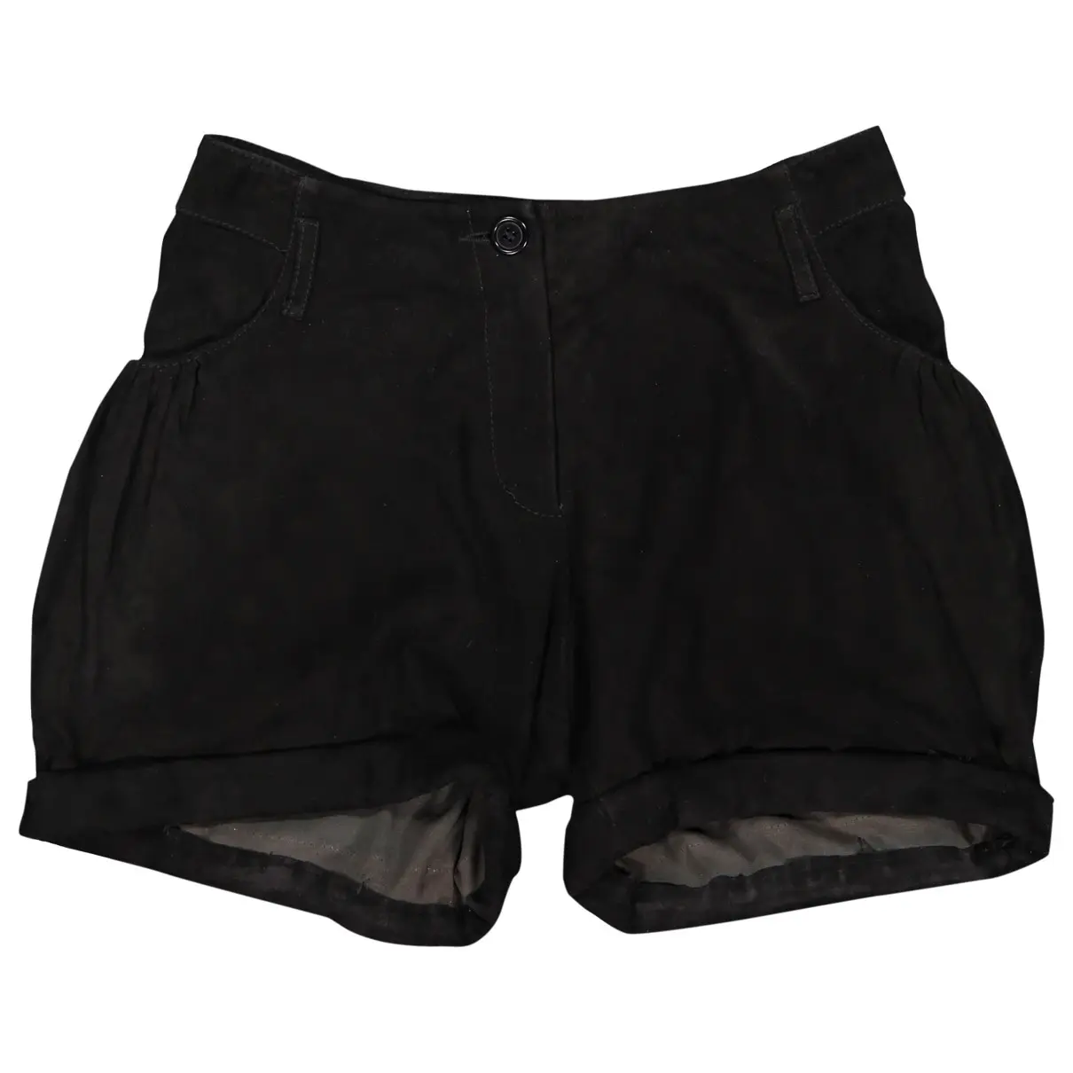 Black Suede Shorts Givenchy