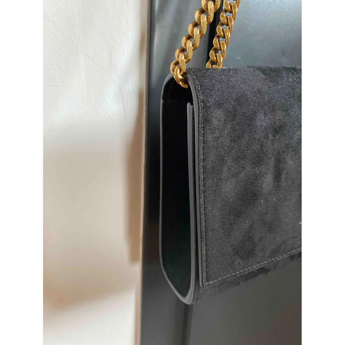 Buy Saint Laurent Kate monogramme clutch bag online